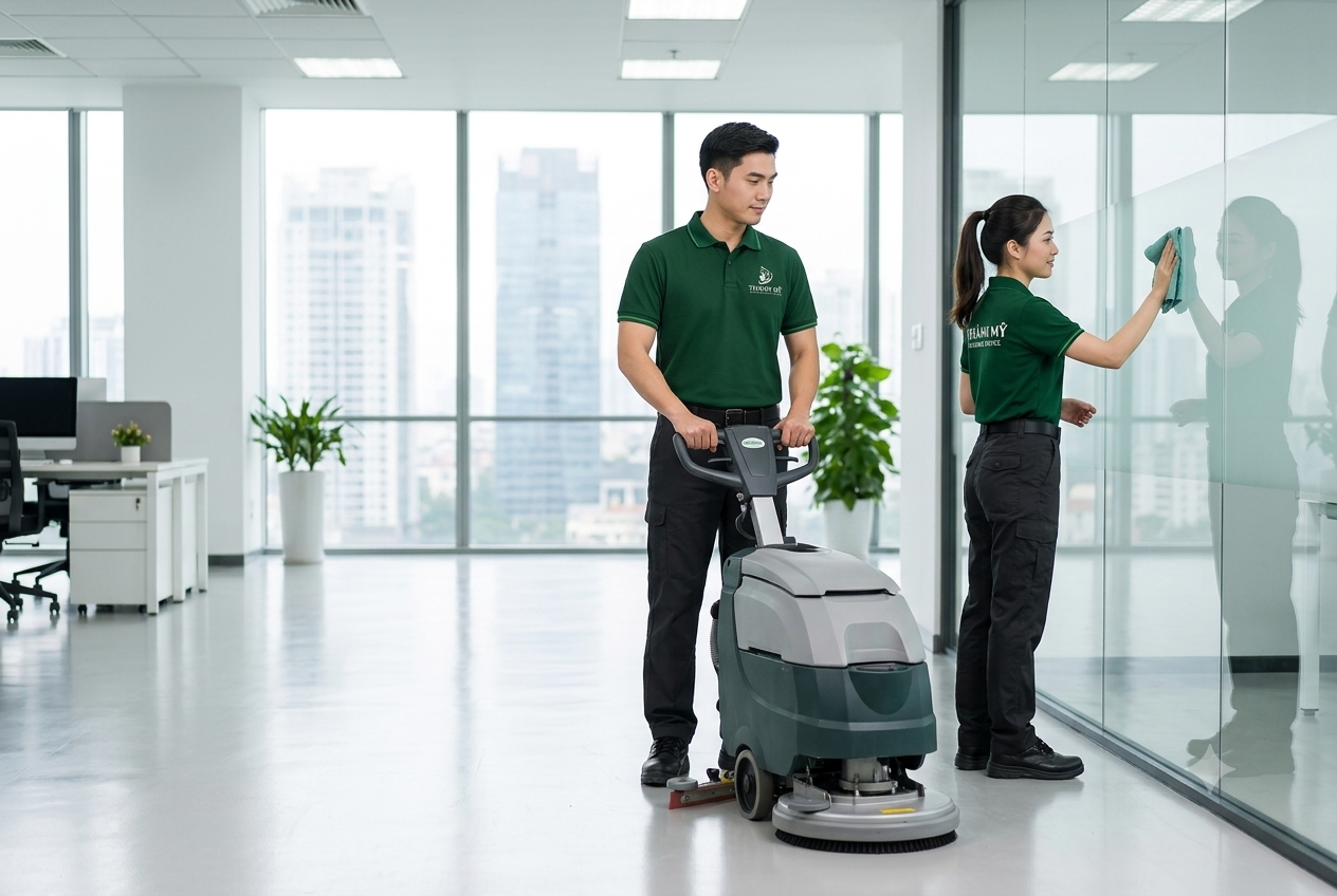 Dịch Vụ Vệ Sinh Công Nghiệp Hà Nội Chuyên Nghiệp | Thành Mỹ